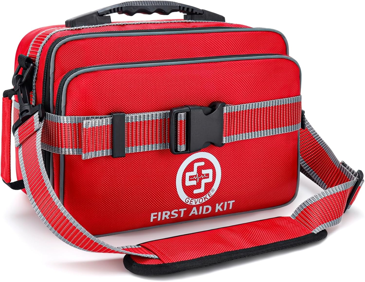 430 Piece First Aid Kit, Well-Organized Premium Waterproof Compact Trauma Medical Kits for Any Emergencies, Ideal for Home,  - best first aid kits for cars