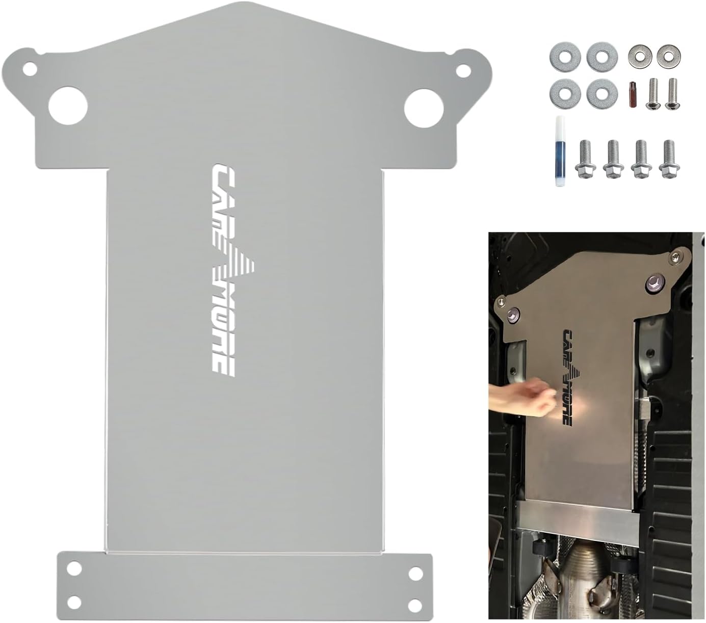 Anti-Theft Cat Shield, Fits 2023-2026 Toyota Prius Gen 5 - Miller CAT Stainless Steel Catalytic Converter Protection - best catalytic converter lock