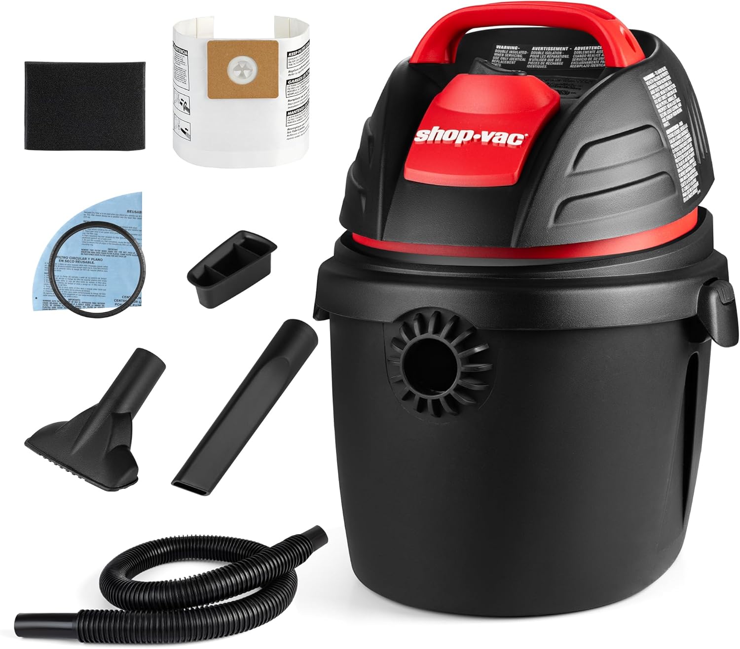 Armor All AA255W Wet/Dry Utility Vac 2.5 Gallon, 2.5-Gallon,120 Volts (AC), Orange/Black - Amazon.com - best car vacuums