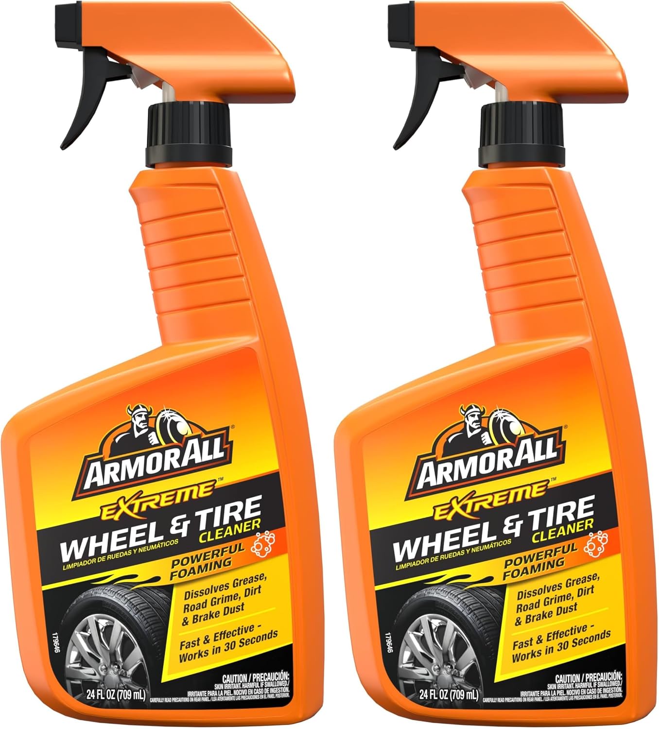 Armor All Extreme Wheel and Tire Cleaner, Car Wheel Cleaner Spray, 24 Fl Oz (Pack of 2) - best wheel cleaners