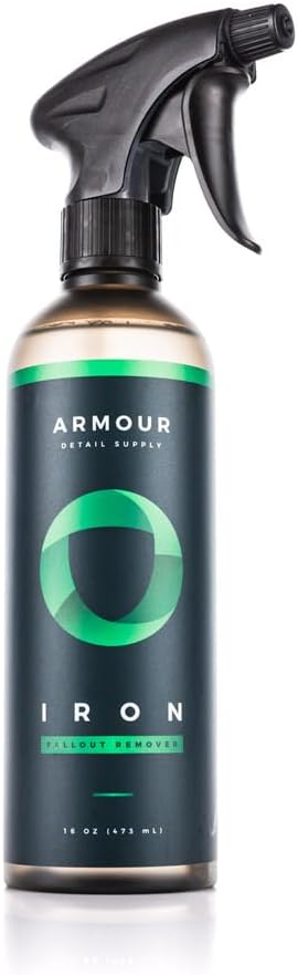 Armour Detail Supply - Iron - Iron, Brake Dust & Fallout Remover - Low-Odor, Non-Acid, pH-Neutral Formula for Removing Ferrous - best iron remover for cars