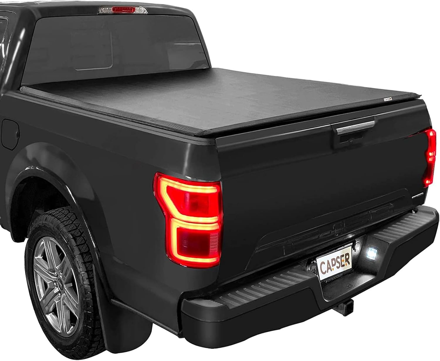 Aurorasters Soft Tri-Fold Truck Bed Tonneau Cover for 2015-2024 2025 2026 Ford F150 5.5FT (67.1