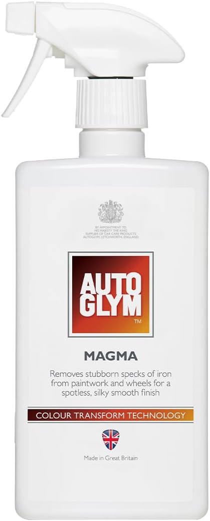 Autoglym Magma Liquid Clay, 500ml - Colour Transform Technology Bodywork and Wheel Fallout Remover, Removes Stubborn Iron Specks - best iron remover for cars