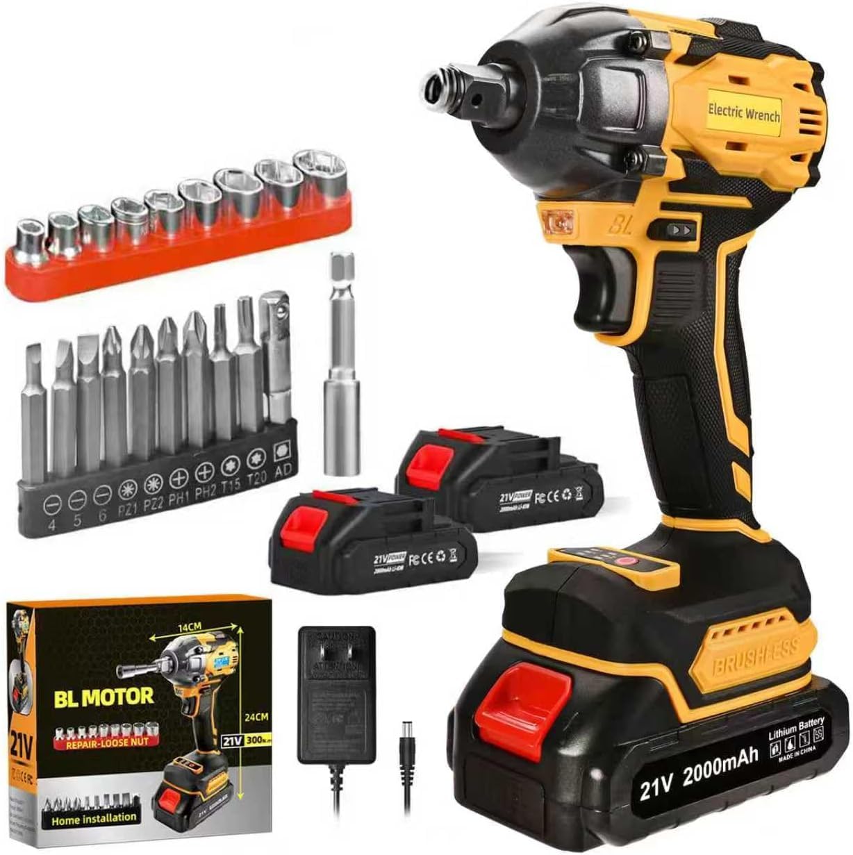 AVID POWER 20V Brushless 1/4'' Impact Driver Kit, 2220in-lbs High Torque, 2-Speed Mode, Variable Speed Cordless Impact Driver - best impact driver