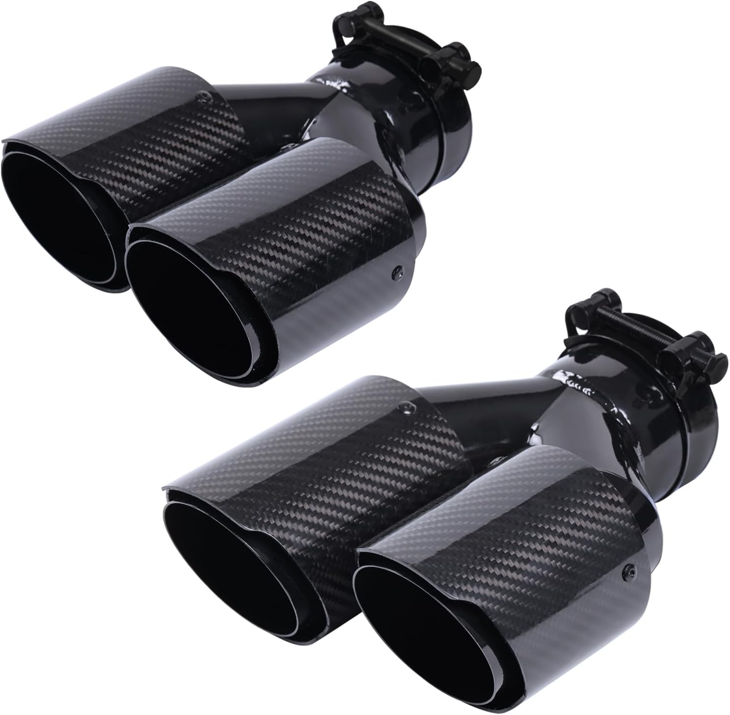 Bielpord Carbon Fiber Exhaust Tips 2.5