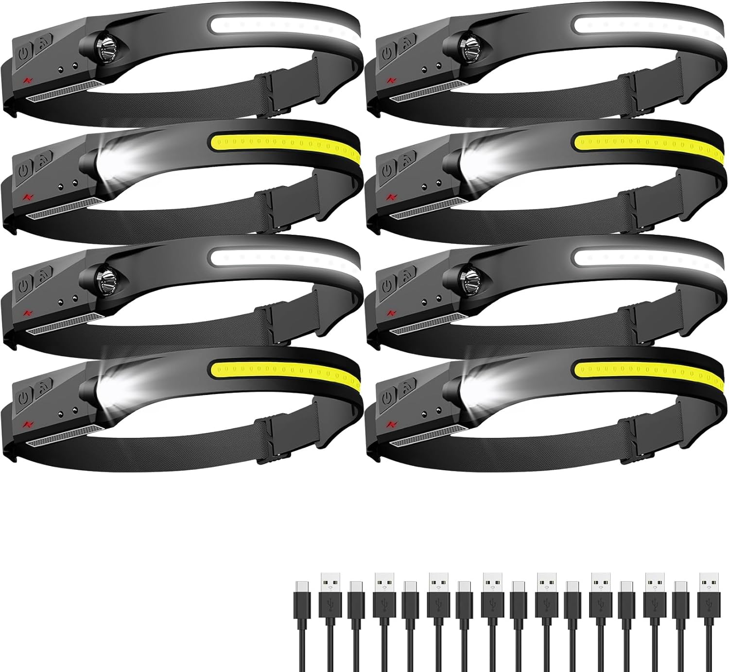 Blukar LED Headlamp Rechargeable,2000L High Lumen Super Bright Dimmable Headlight Flashlight with Motion Sensor- 8 Modes,Spotli - best headlamp for mechanics