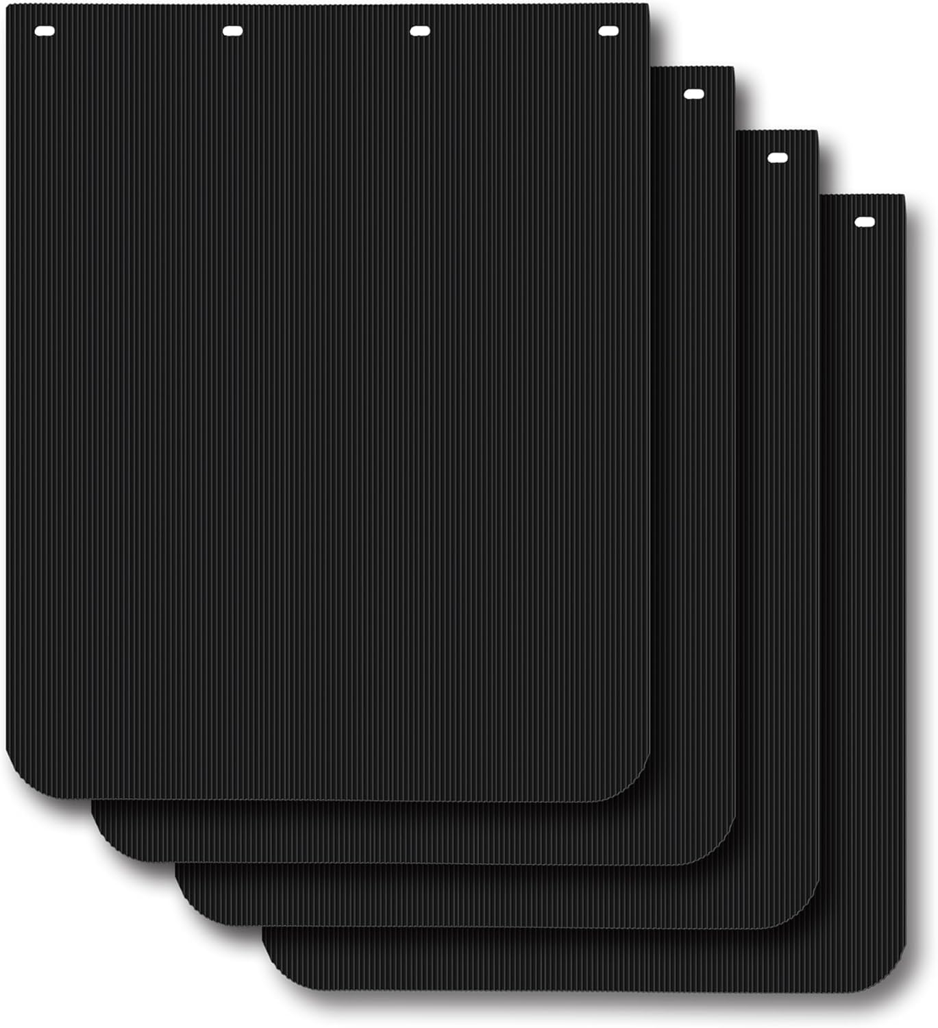 Buyers Products RC30PPB Black Polymer Mud Flaps, 24x30 Inch, Super Durable, Cold Weather Resistant, Impact Resistant Splash Gua - best mud flaps