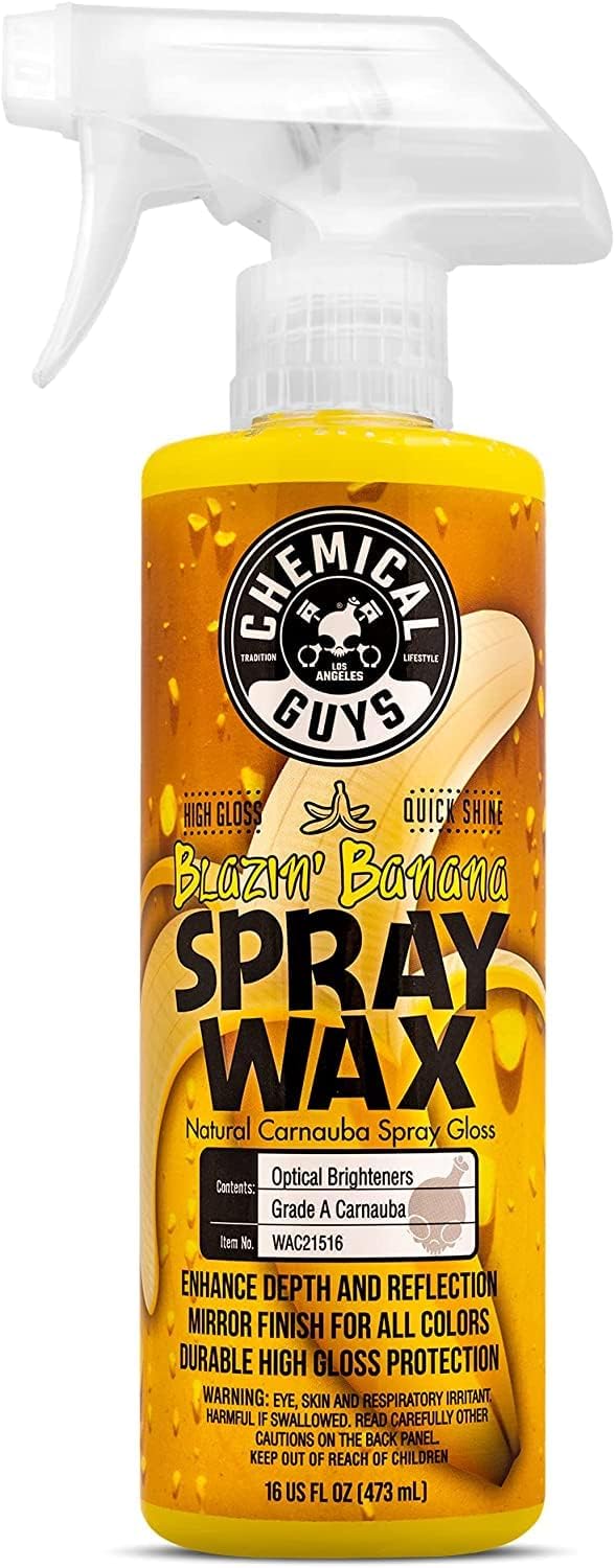CAR GUYS Hybrid Spray Wax | Advanced Car Wax | Long Lasting and Easy To Use | Safe on All Surfaces | 18 Oz Kit with Towel - best car wax