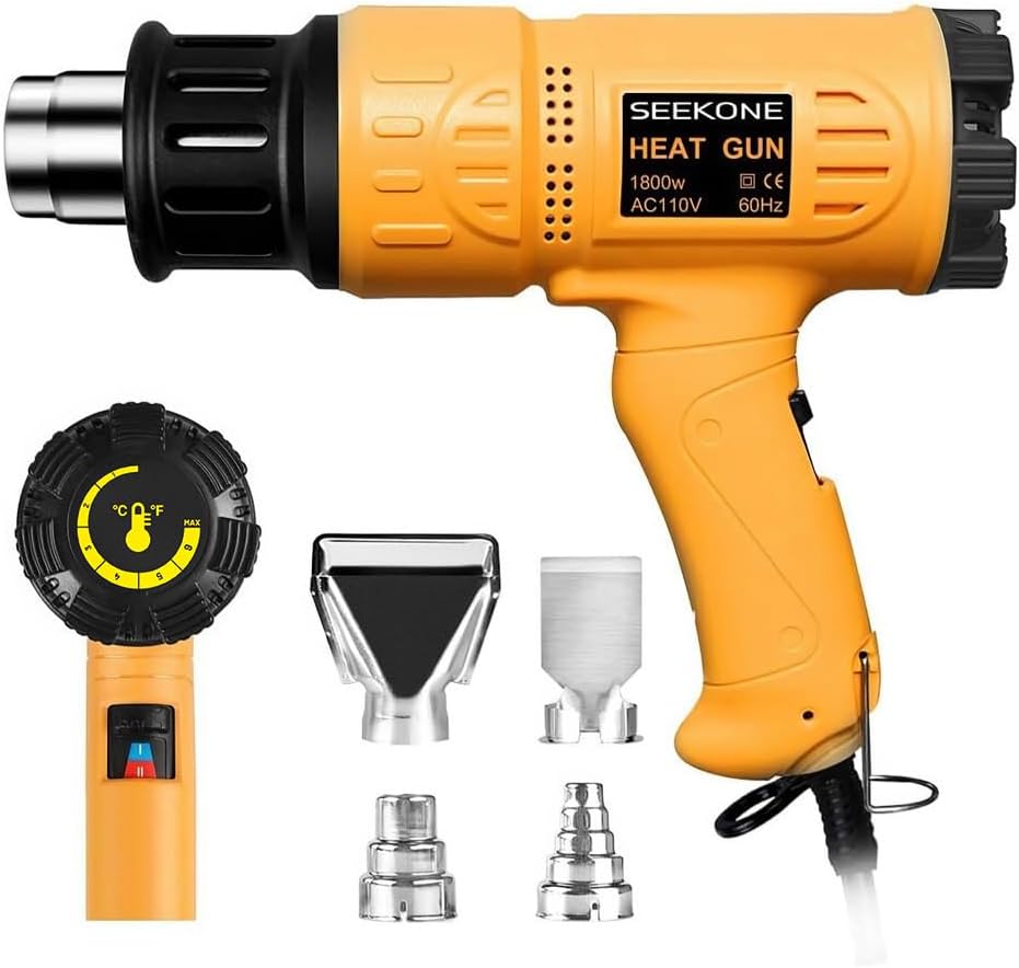 CRAFTSMAN Heat Gun, Corded, Variable Heat Setting up to 1200 Degrees, 1500 Watt (CMEE531) - Amazon.com - best heat gun