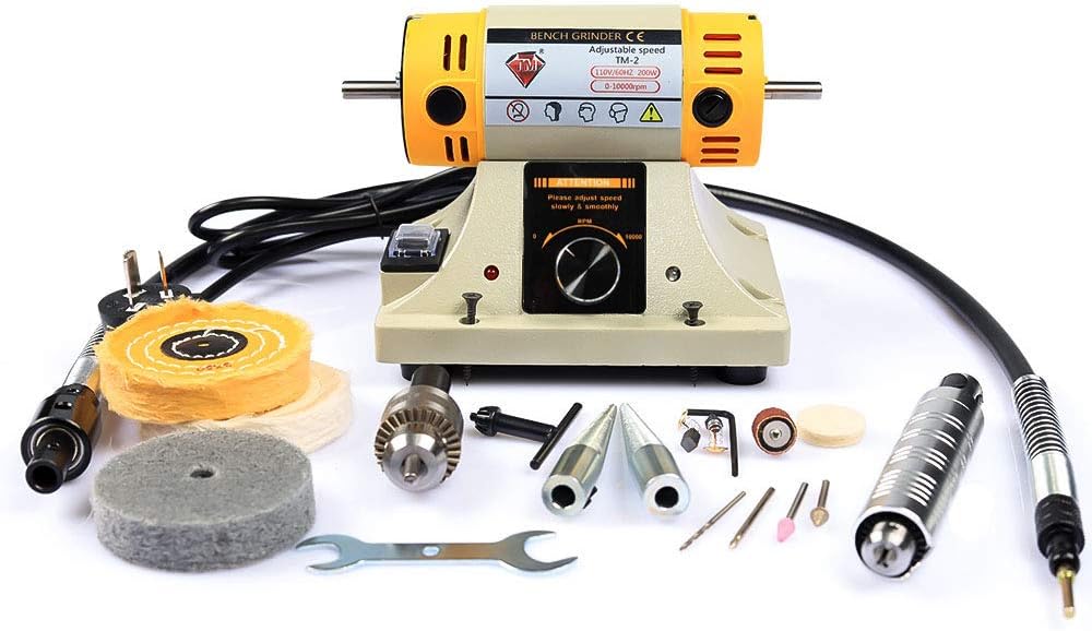 Delta Power Tools 23-196 6-Inch Variable Speed Bench Grinder - Amazon.com - best bench grinder