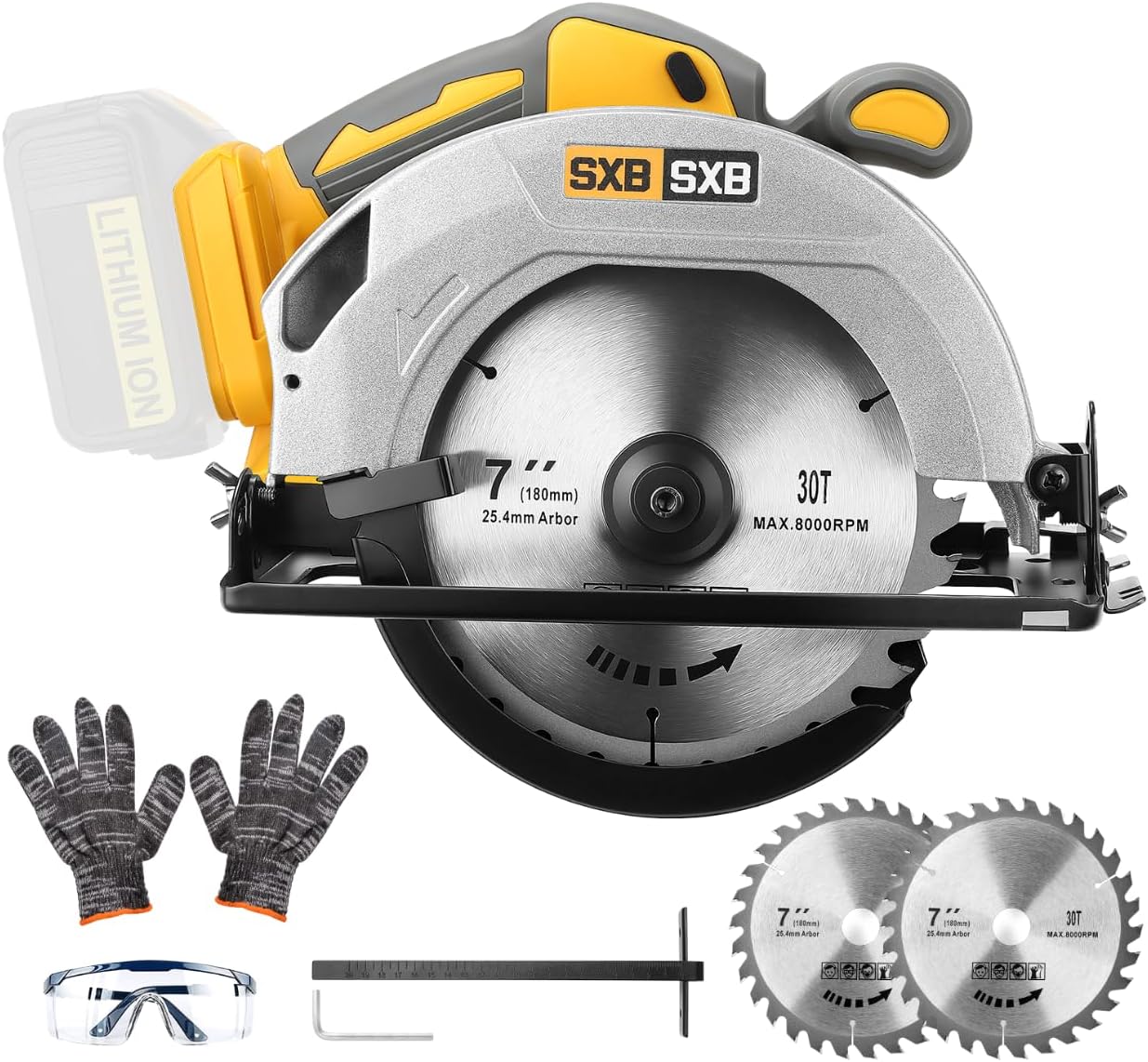 DEWALT 20V MAX Circular Saw, Cordless Sidewinder Style Portable, 6-1/2-Inch Blade, 5150 RPM, 0-50 Degree Bevel Capability, Batt - best circular saw