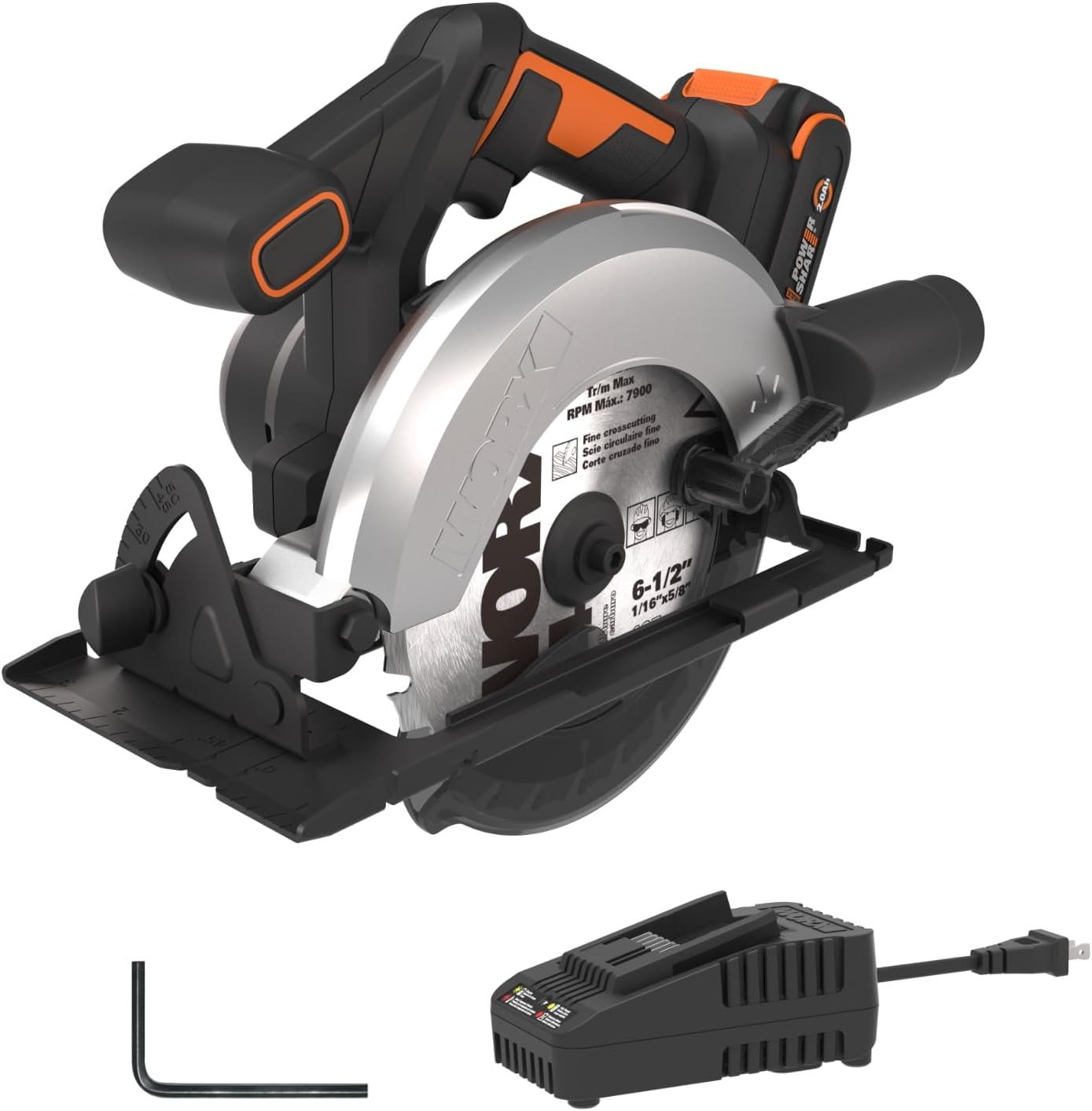 DEWALT Circular Saw, 7-1/4 inch, Pivoting with up to 57 Degree Bevel, Corded (DWE575SB) - Power Circular Saws - Amazon.com - best circular saw