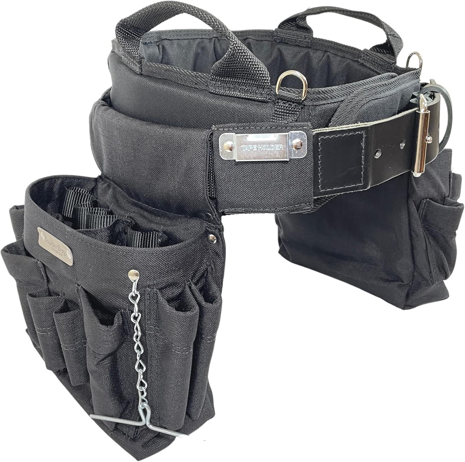 DEWALT Leather Tool Belt Organizer with 18 Pockets, Heavy Duty Construction (DWST550113) - Amazon.com - best tool belt