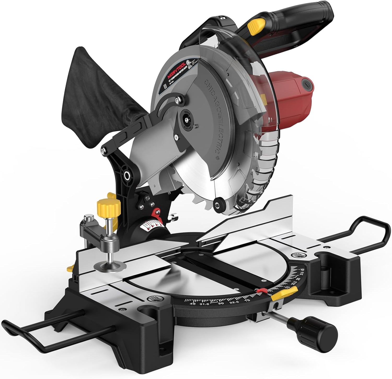 DEWALT Miter Saw, Single Bevel, Compound, 10-Inch, 15-Amp (DWS713) - Amazon.com - best miter saw