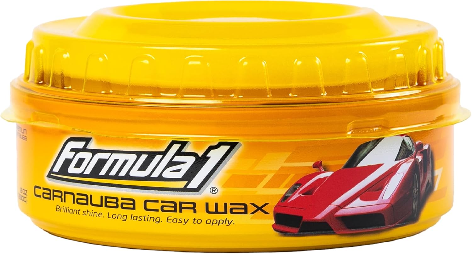 Formula 1 Carnauba Car Wax Paste - High-Gloss Shine - Polish for Car Detailing to Shine & Protect – Remove Haze and Paint Swirls - best car wax