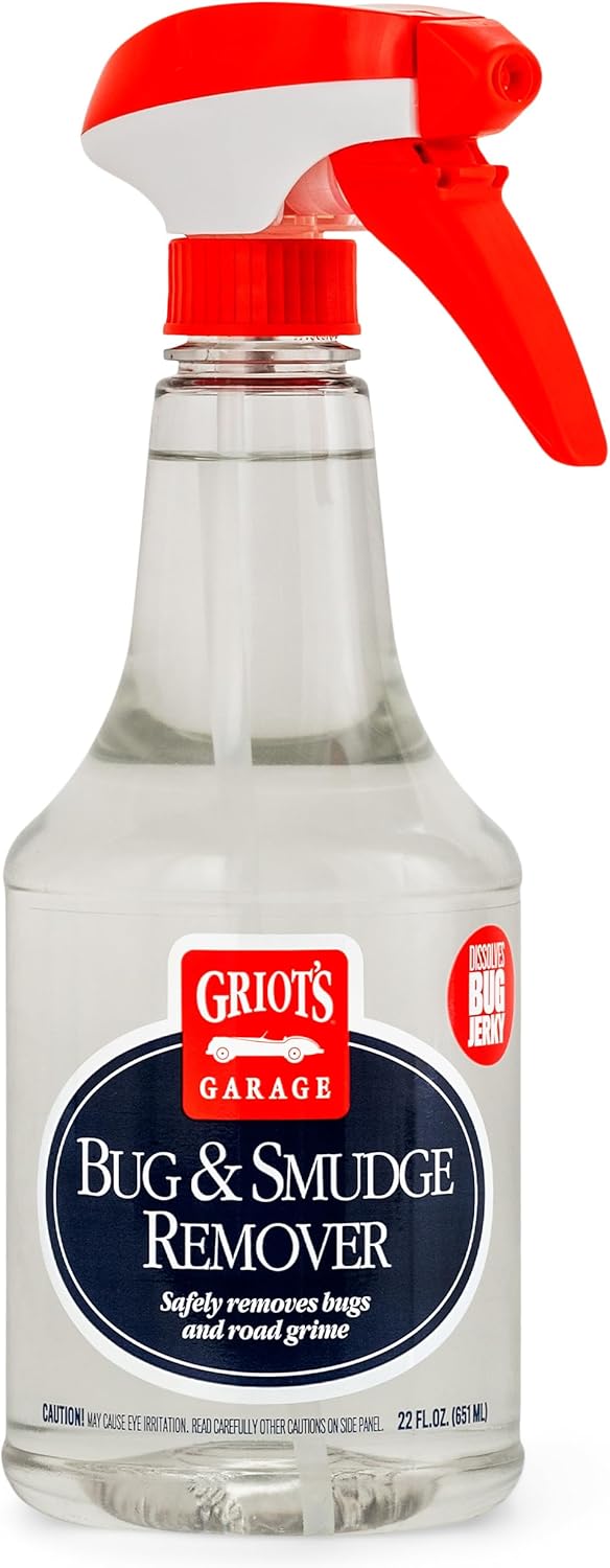 Griot's Garage Smudge Remover, Car Cleaning Spray for Spot Removal, Works on All Exterior Surfaces, Releases Smudges, Oil, Grime - best bug and tar remover
