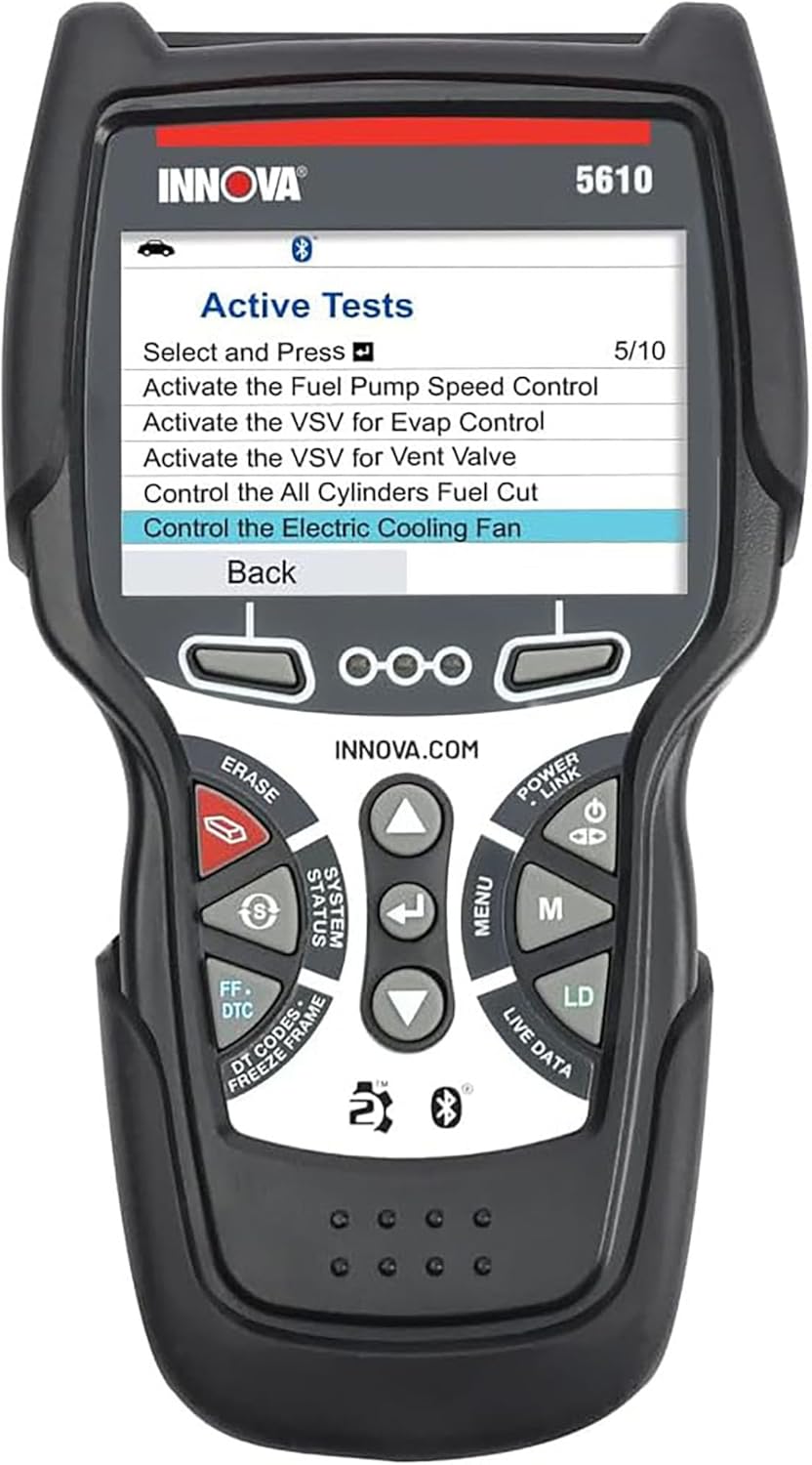 Innova 5610 OBD2 Bidirectional Scan Tool - Understand Your Vehicle, Pinpoint What's Wrong, and Complete Your Repairs with Less  - best obd2 scanners