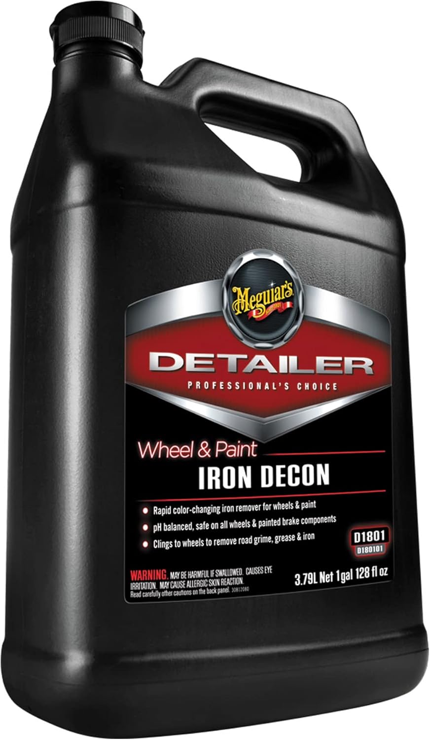 Meguiar's MEGUIARS Wax Meguiar's Wheel & Paint Iron Decon - Gallon - best iron remover for cars