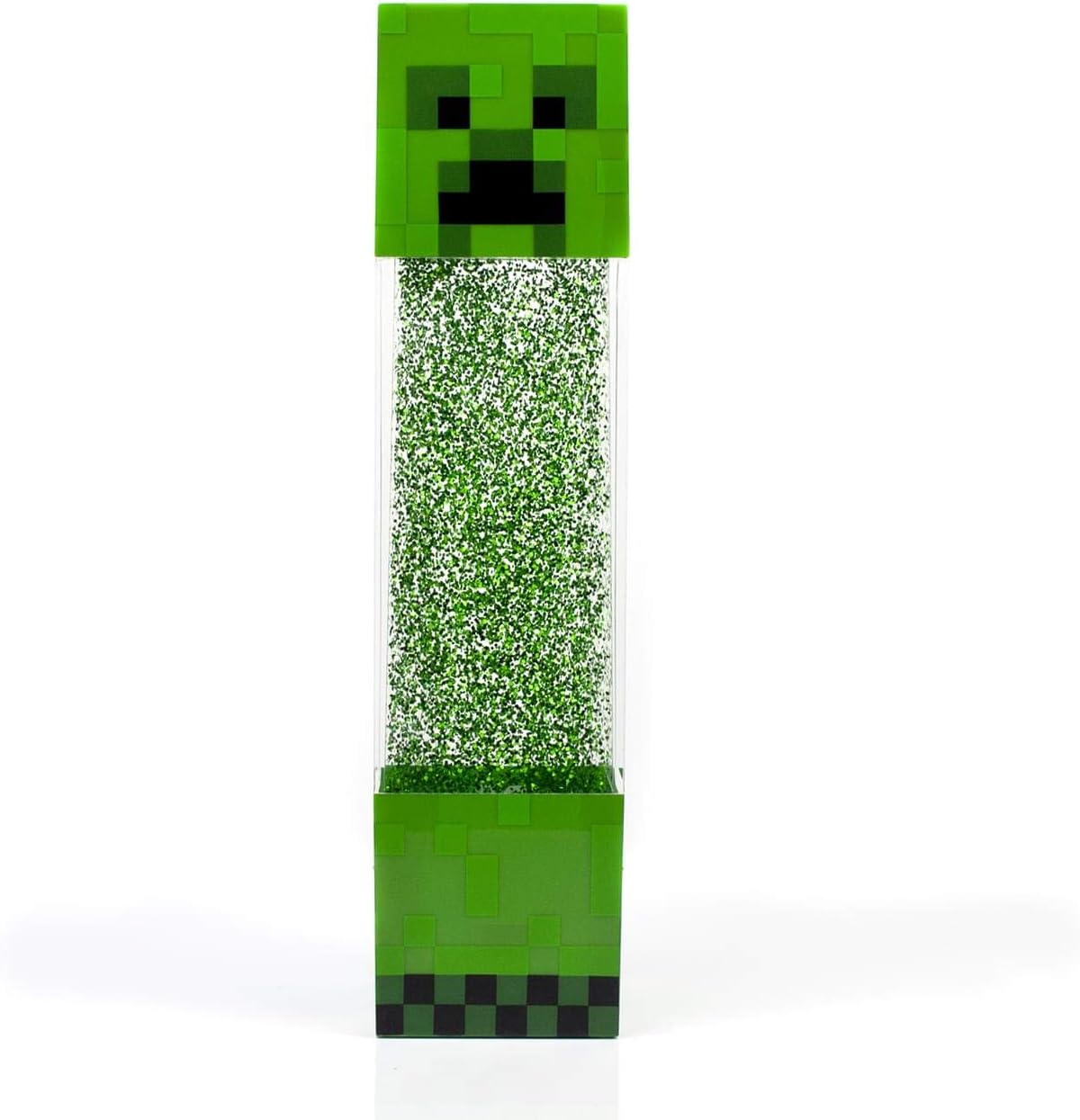 Minecraft Creeper Glitter Motion Light | 12-Inch Fun Mood Light LED Lamp - Amazon.com - best creeper lights