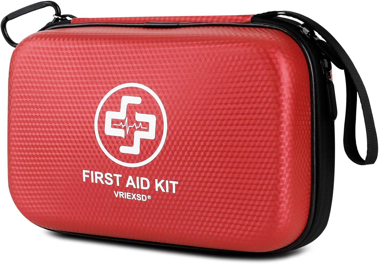 Mini First Aid Kit - 150 Piece Small Waterproof Hard Shell Medical Kit for Home, Car, Travel, Camping, Truck, Hiking, Sports, - best first aid kits for cars