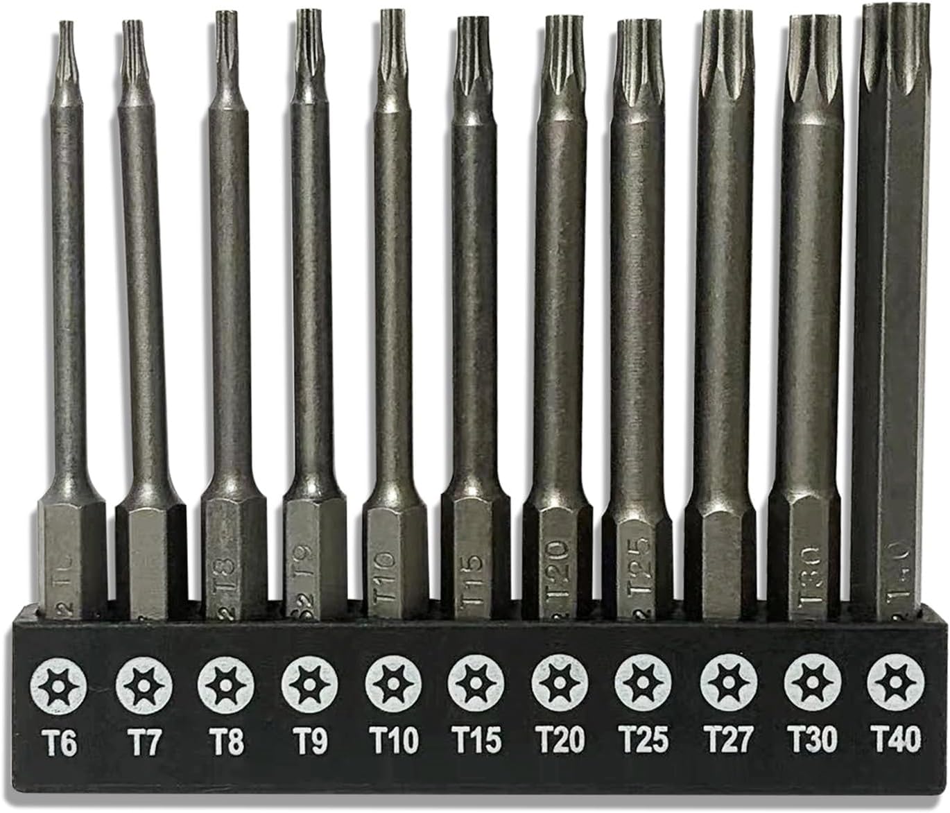 NEIKO 01377A Magnetic Torx Screwdriver Set | 12 Piece | T5 – T40 | 6 Point Star Head Driver | Heat Treated Chrome Vanadium Ste - best torx screwdriver set