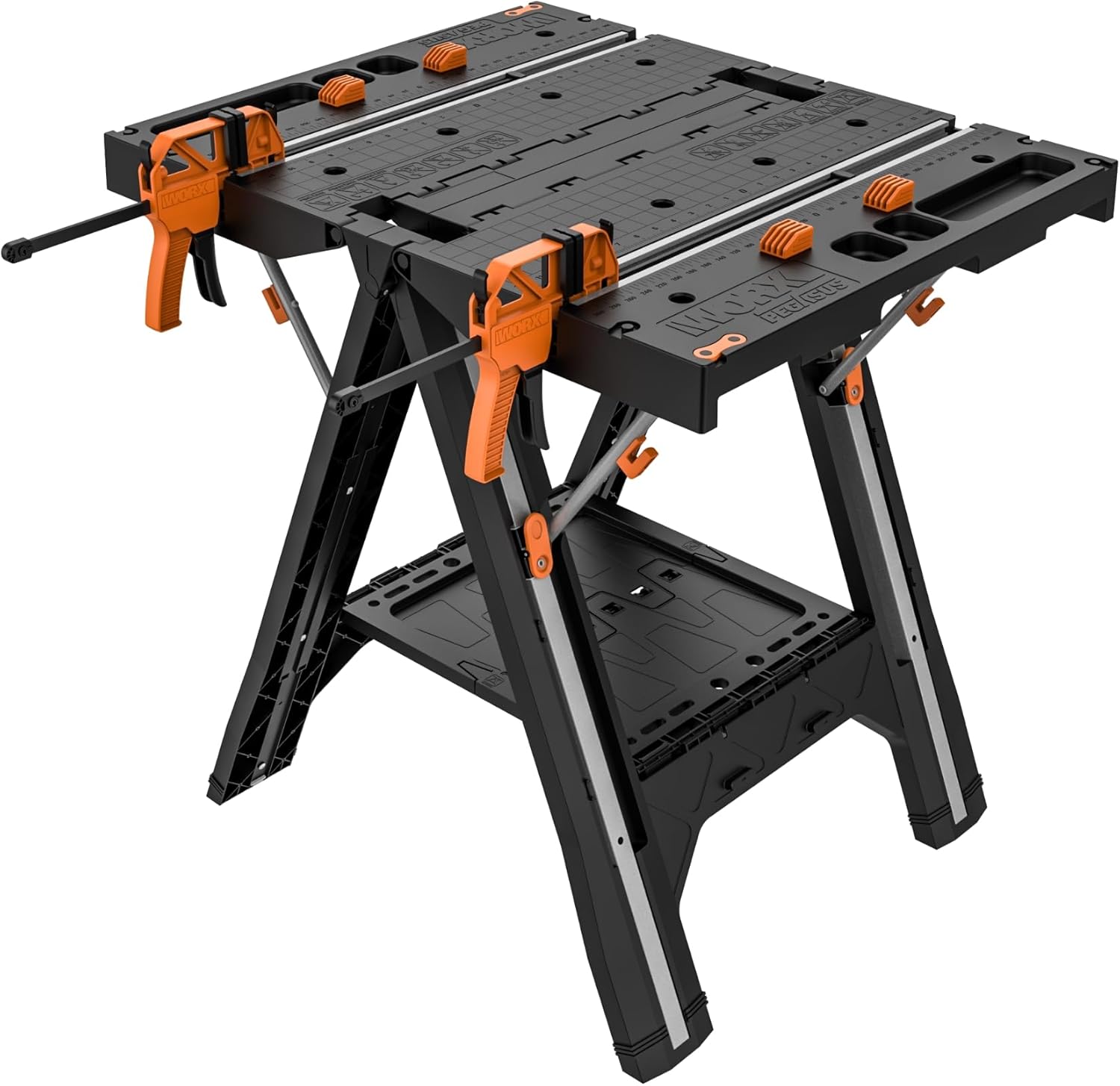ONCUPID Express Folding Work Table, Easy Setup Portable Folding Work Table & Portable Folding Workbench, 34