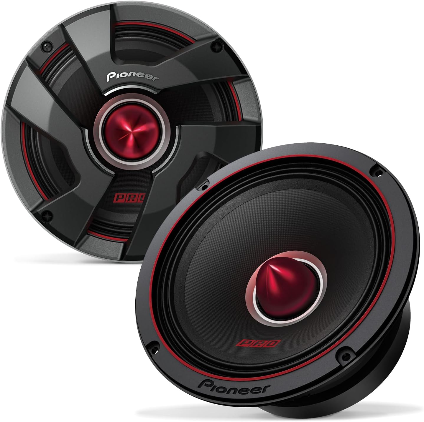 Pioneer P.R.O. Series TS-M651PRO 6.5” Speakers (Pair) – 300W Max, Perfect for high-SPL Builds and pro-Level car Audio - best car speakers