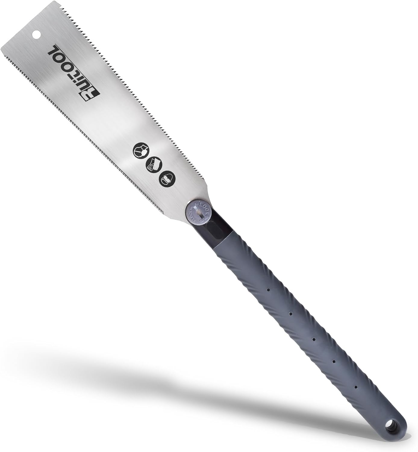 RUITOOL Japanese Hand Saw 6 Inch Double Edge Sided Pull Saw Ryoba SK5 Flexible Blade 14/17 TPI Flush Cut Beech Handle Wood Saw f - best hand saw