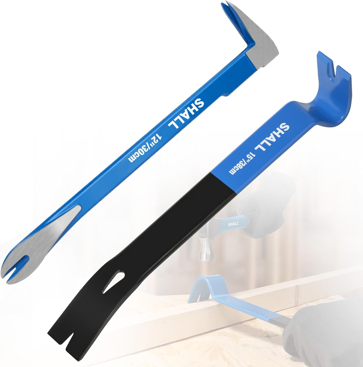 SHALL 4-Piece Flat Pry Bar Set -15