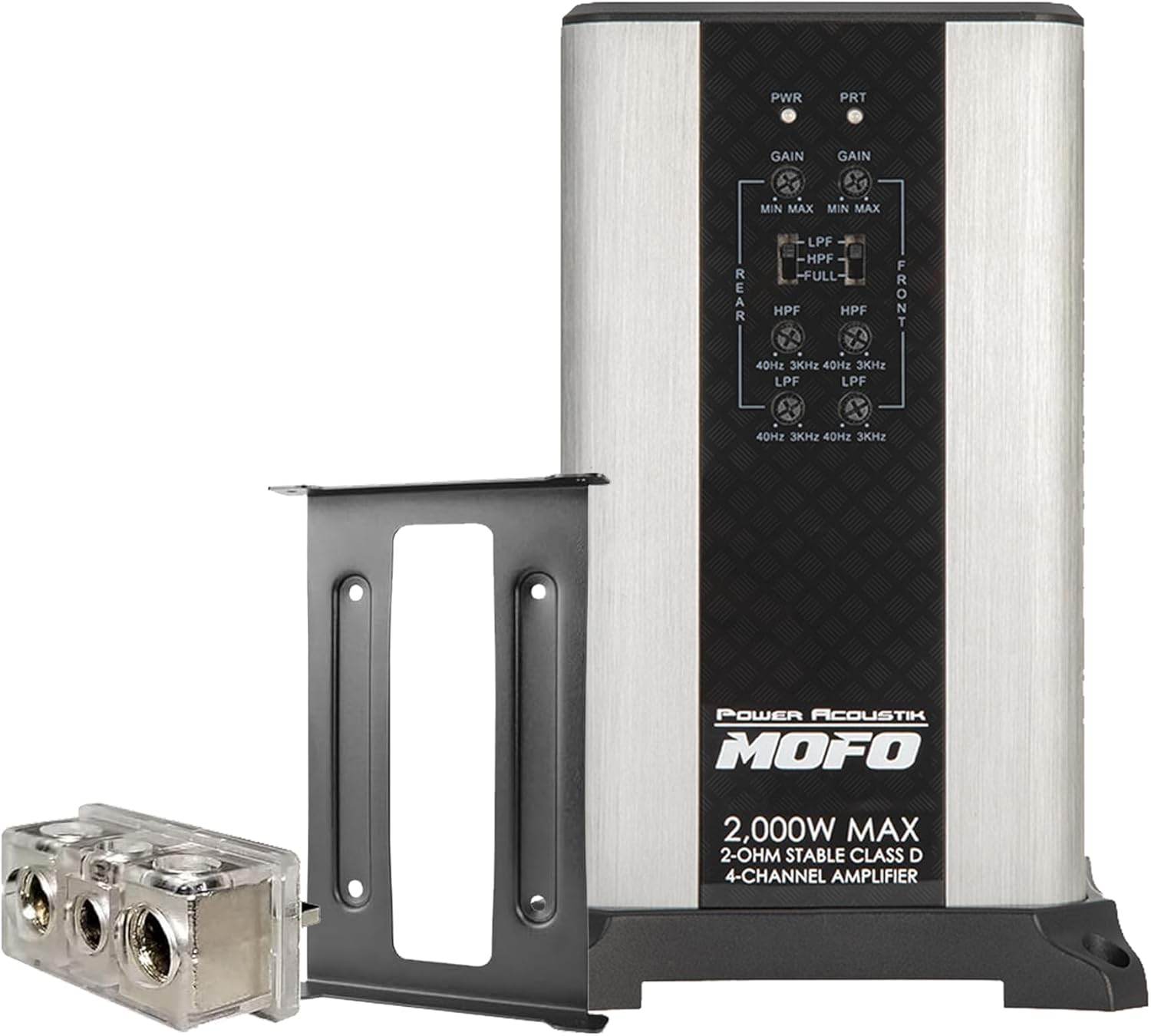 Skar Audio RP-1200.1D Monoblock Class D MOSFET Amplifier with Remote Subwoofer Level Control, 1200W - best car amplifier