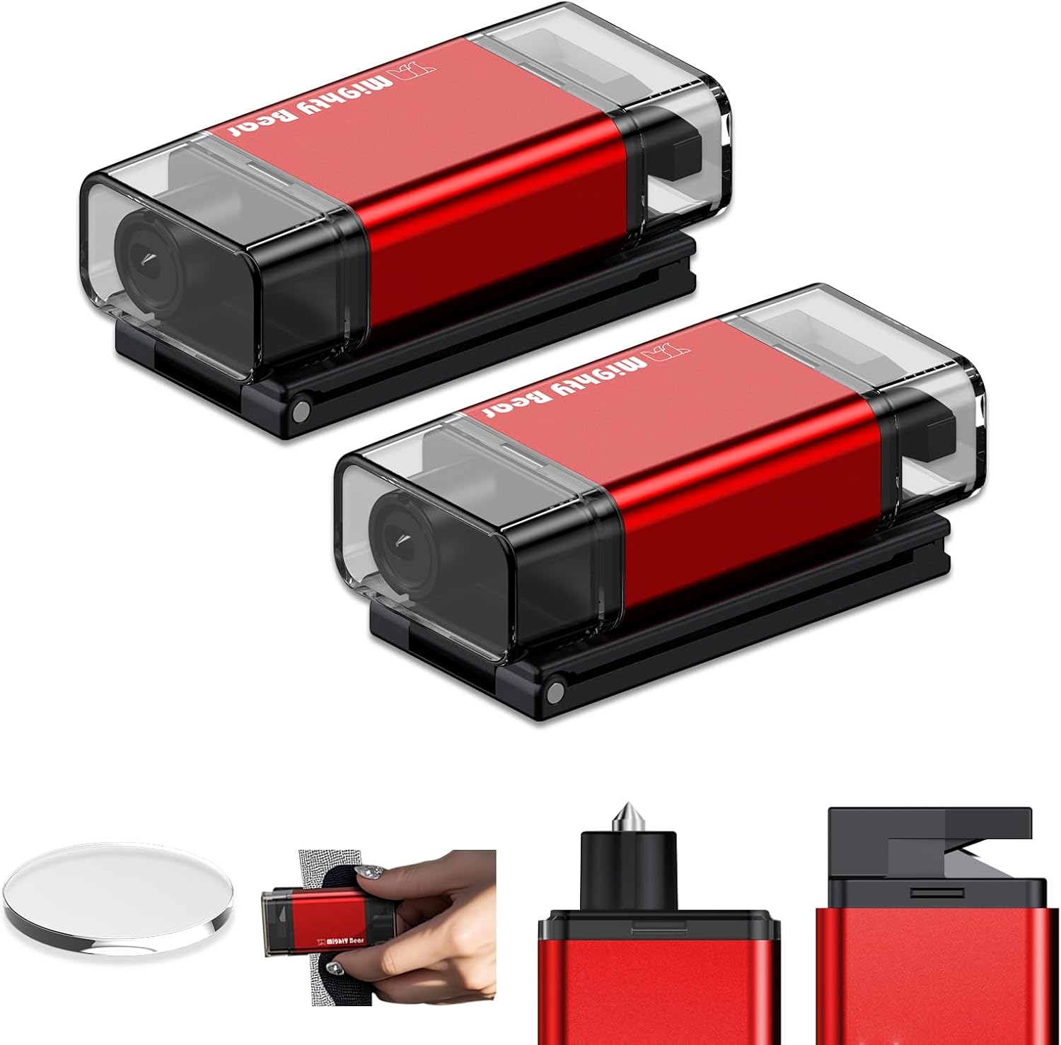 SodaRide Window Breaker Seatbelt Cutter with Flashlight,2 in 1 Car Escape Tool Key Chain,Safe Hammer Glass Breaker Under Water,2  - best window breaker tool