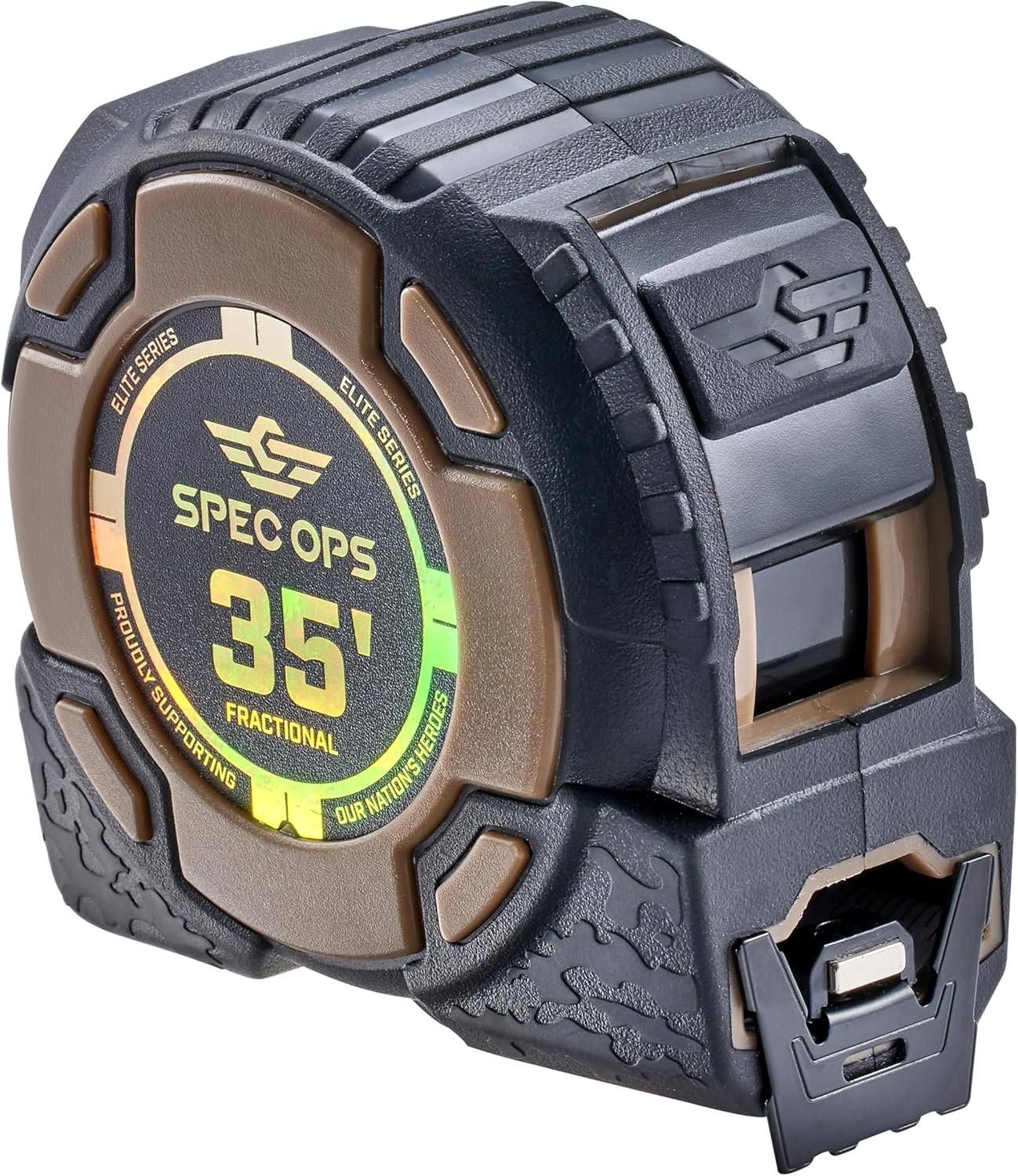 Spec Ops Tools 35-Foot Elite Series Magnetic Tape Measure, 1 1/4