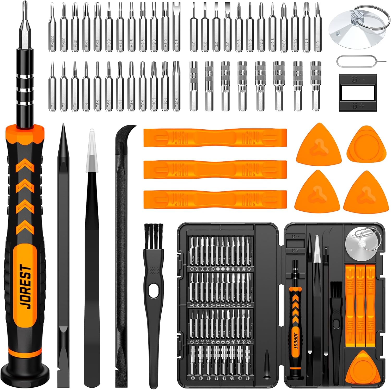 Torx Screwdriver Set of T2-T15, TECKMAN 10-Piece Magnetic Small Torx Security Screwdrivers with T2 T3 T4 T5 T6 T7 T8 T9 T10 T - best torx screwdriver set