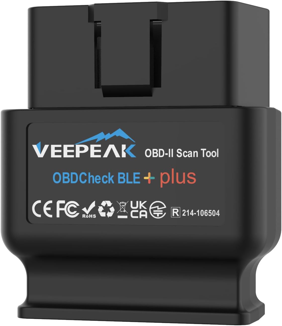 Veepeak OBDCheck BLE+ Bluetooth OBD II Scanner for iOS & Android, Car Check Engine Code Reader Wireless OBD Diagnostic Scan Tool - best bluetooth obd2 adapters
