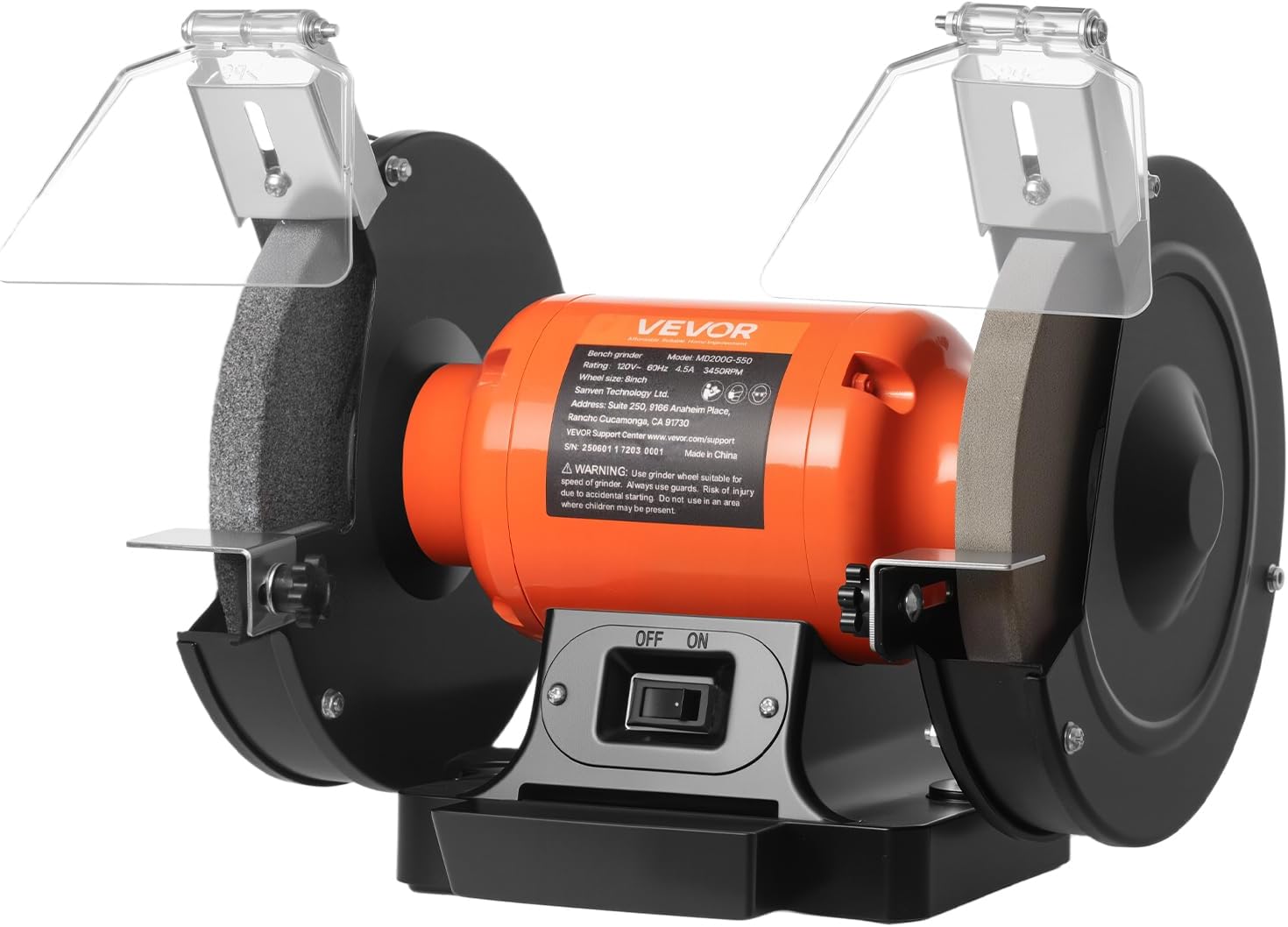 WEN BG625V 2.5-Amp 6-Inch Variable Speed Bench Grinder with Flexible Work Light , Black - Amazon.com - best bench grinder