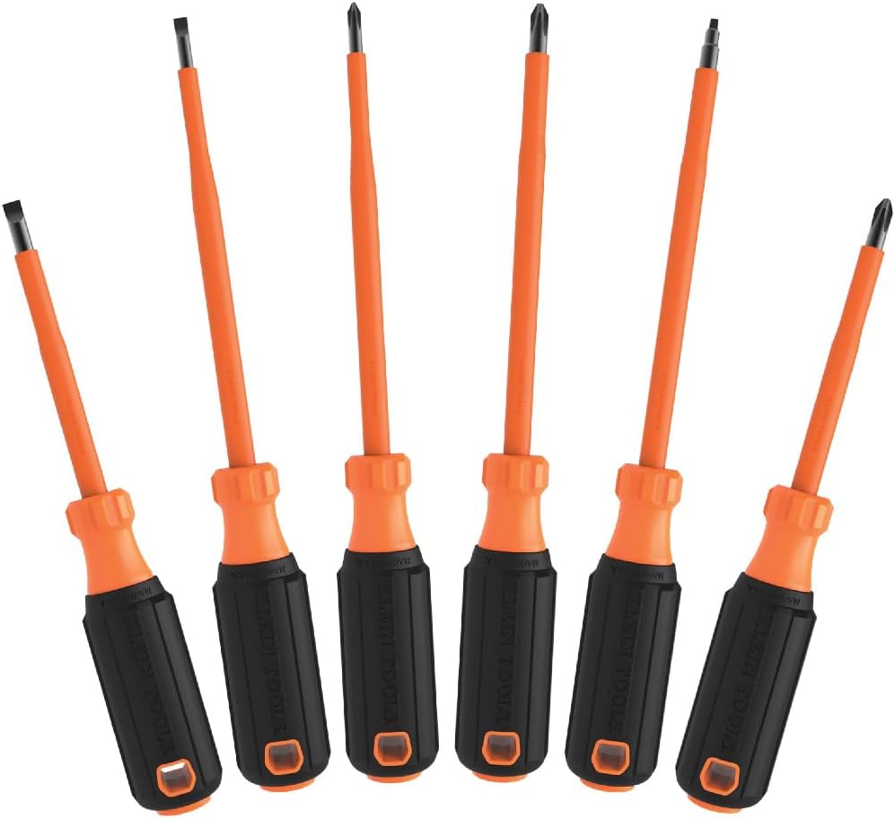 Wiha 32091 5-Piece 1000-Volt Slotted and Phillips Insulated Screwdriver Set - best insulated screwdriver set