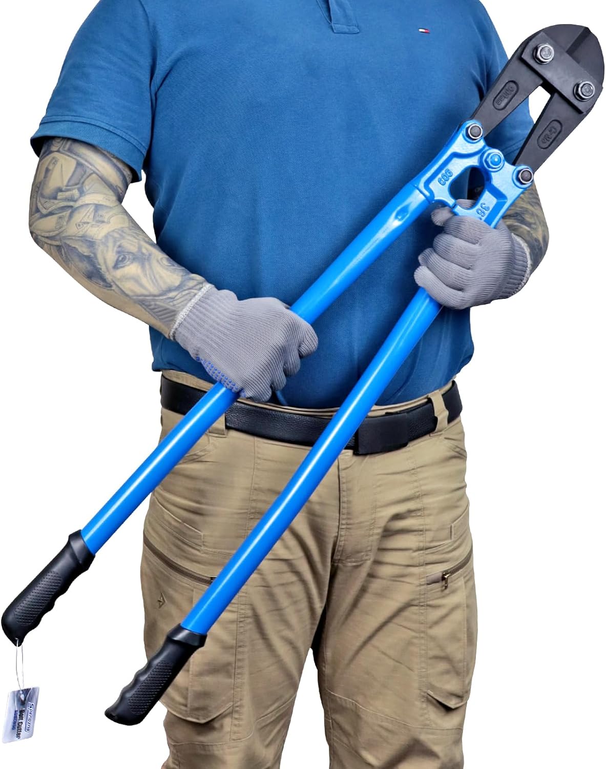 WORKPRO W017007A Bolt Cutter, Bi-Material Handle with Soft Rubber Grip, 30